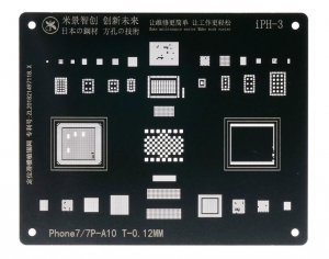 Mijing BGA Reballing Stencil For iPhone 7, 7 Plus & A10 CPU (IPH-3)